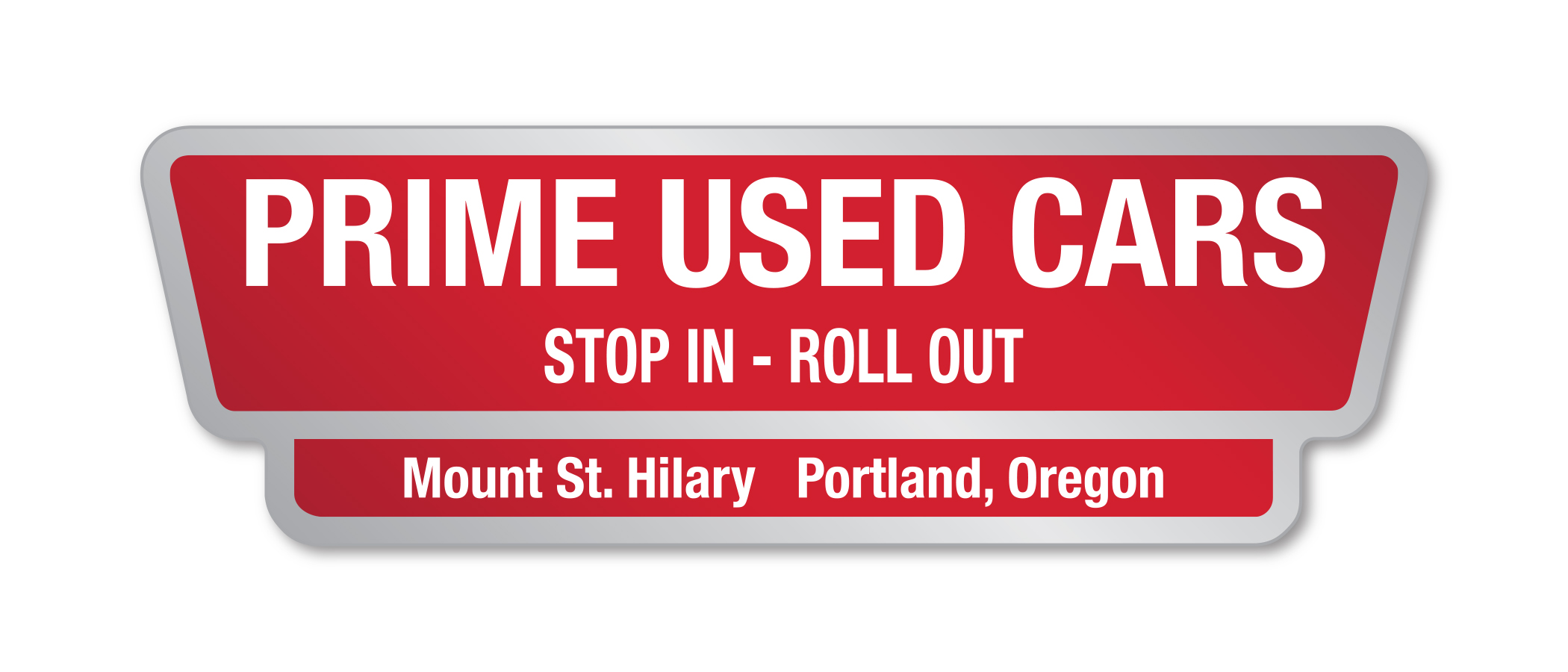 Clear Polyester  Auto Stickers - Custom Style I - Qty. 1